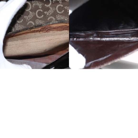 CELINE C Sulky Hand Bag Canvas Brown - Picture 13 of 13